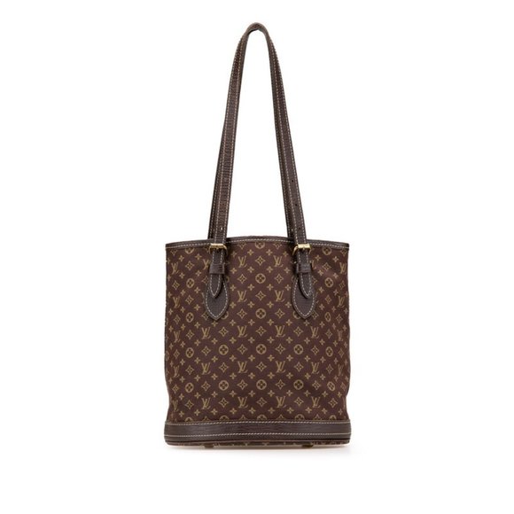 LOUIS VUITTON Brown Monogram Leather Tote Bag - Picture 1 of 12